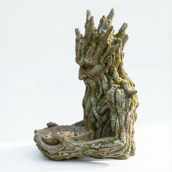 🔥 New Year Hot Sale 49% OFF🌳🐦 The Quiet Offering — A Tree-Integrated Bird Feeding Sculpture💚🎁