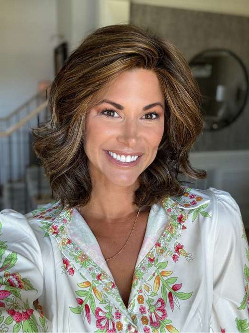 Elite Wavy Lace Front Bob Wig (Heat-Friendly Synthetic)