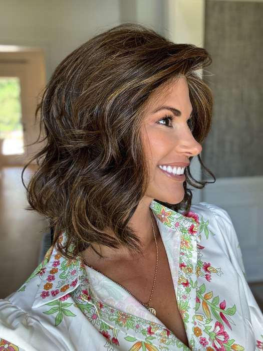 Elite Wavy Lace Front Bob Wig (Heat-Friendly Synthetic)