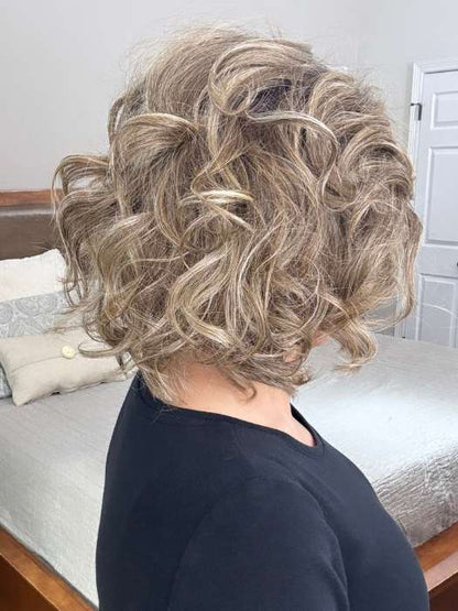 Elite Wavy Lace Front Bob Wig (Heat-Friendly Synthetic)
