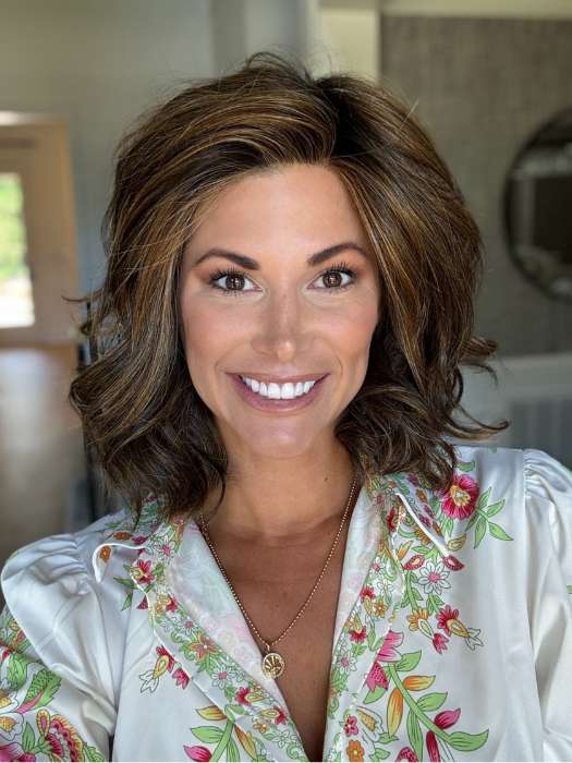 Elite Wavy Lace Front Bob Wig (Heat-Friendly Synthetic)