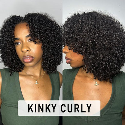 Pre-Separated Boho Crochet Human Hair for Knotless Braids