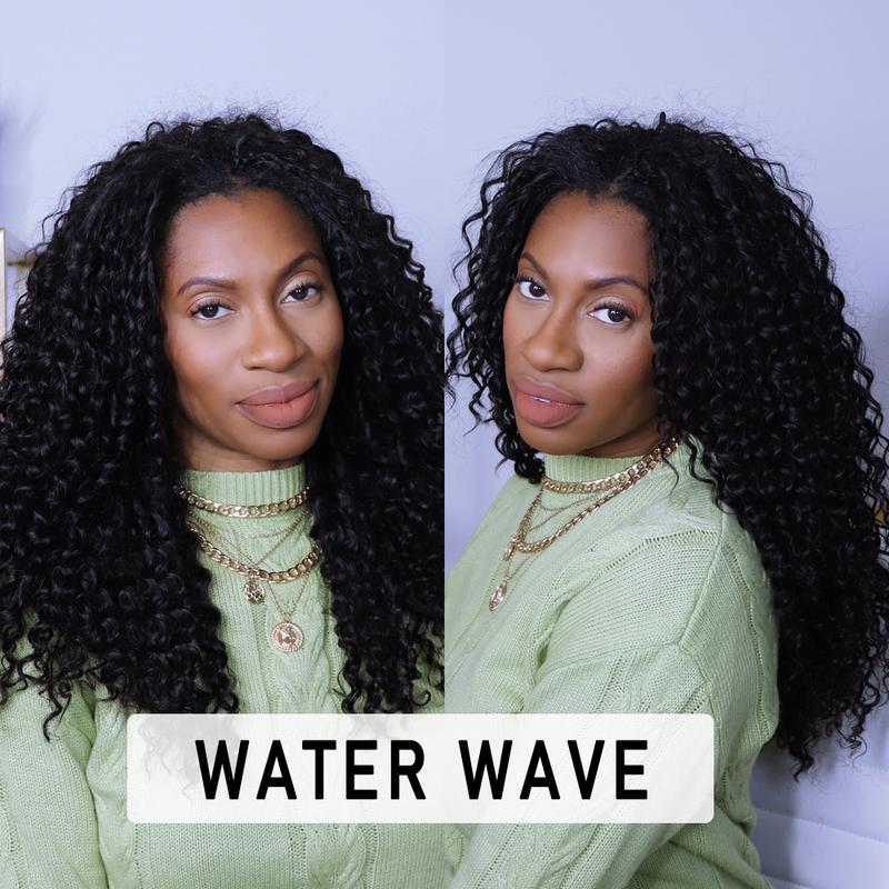 Pre-Separated Boho Crochet Human Hair for Knotless Braids