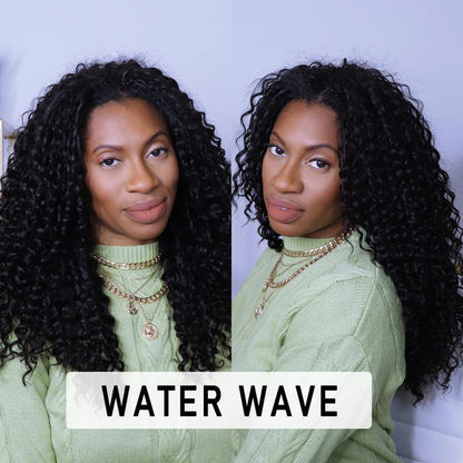 Pre-Separated Boho Crochet Human Hair for Knotless Braids