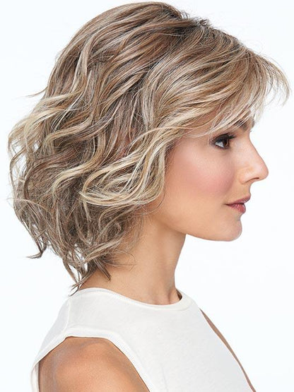 Elite Wavy Lace Front Bob Wig (Heat-Friendly Synthetic)